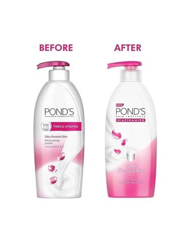 P.O.N.D. Triple Vitamin Moisturizing Body Lotion 275ml - Best for Dry Skin Smooth & Soft Skin - Ship Worldwide - Buy Online on GoSupps.com