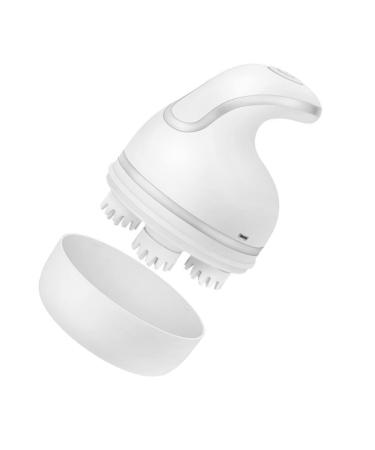 TOVINANNA 1pc Scalp Massager Head Massage Brush Head Massager Massager For The Head White Electric
