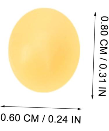 Zerodeko Artificial Dried Soybeans Pvc Food Corn Yellow 0.8x06cm - Buy Online on GoSupps.com