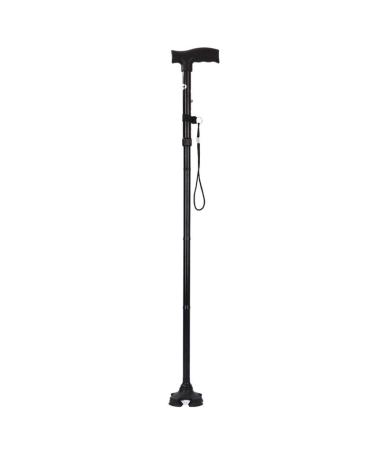 Walking Stick 810-960mm for Support & Stability Contoured Handle Handicapped Disabled Lightweight Simple Crutches