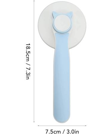 Easy to Cat Hair Brush Efficient Cat Grooming Brush Ergonomic Stainless Steel Handle Comfortable with a Selfcleaning Knob for Cat Home - Buy Online on GoSupps.com