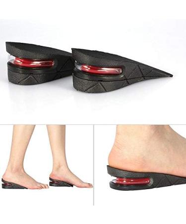 Invisible Air Cushion Half Insole - 5cm Height Lift Shoe Inserts for Taller Heels - Men and Women - Buy Online on GoSupps.com