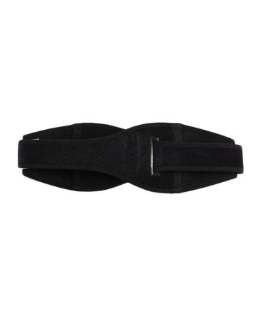Healifty Belly Band Girdle Waist Band Orthotics Belt Sacroiliac Joint Belt Pelvic Support Brace Sacroiliac Joint Brace Sash Belt Pelvic Corrector Support Hip Lift Protective Gear 172*12.5cm Black