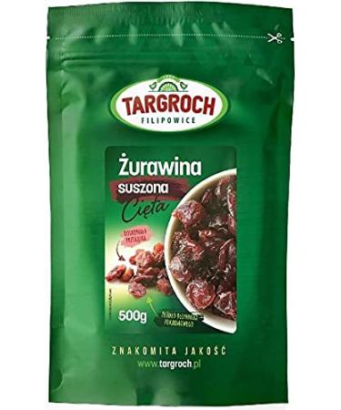 Dried Cranberries Cut500g Targroch