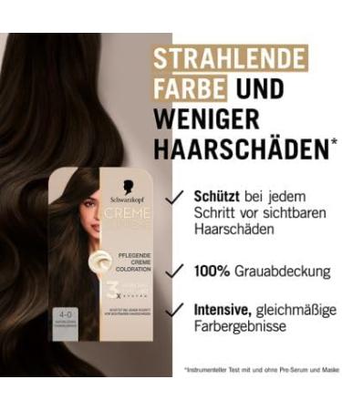 handle Coloration 40 Natural dark brown 2 x 182 ml sustainable hair dye with serum and hair mask protects against visible hair damage for 100 gray coverage - Buy Online on GoSupps.com