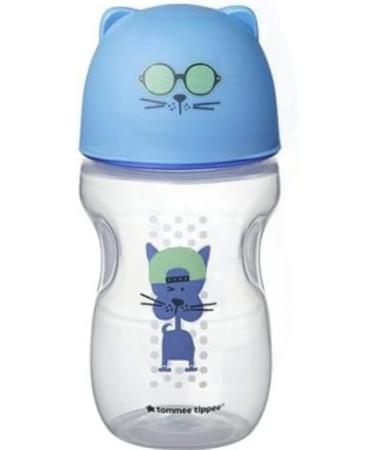 Tommee Tippee Soft Sippee Transition Cup 300ml 12m+ (Pink) Blue - Buy Online on GoSupps.com