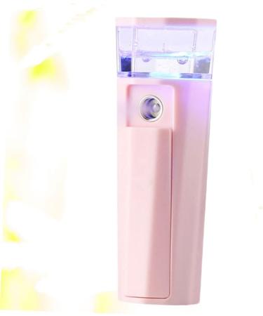 Housoutil 1pc Face Humifigier Face Portable Steamer Small Humidifiers Nano Mist Sprayer Handy Mister Face Spa Face Steamer Facial Spa Steamer Mini Hydrating Instrument Pink - Buy Online on GoSupps.com