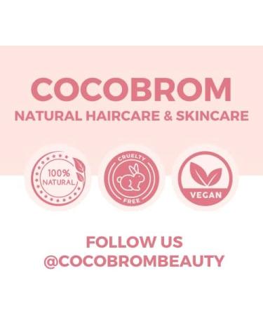 COCOBROM Premium Coconut & Almond Hair Oil for All Hair Types - Stenghen | Nourish | Shine (100ml) - Buy Online on GoSupps.com