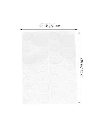 minkissy 100 Sheets Jelly Gel Nails Labels Fake Nails Stickers Nail Adhesive Tabs Nail Glue for False Nails Nail Sticky Tabs Nail Glue for Press on Nails Jelly Glue Film Pink Artificial - Buy Online on GoSupps.com