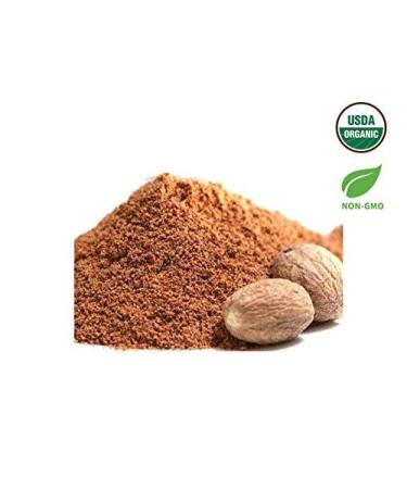AIVA Organic Nutmeg Powder (Jaifal Powder) - USDA Certified - 100gm - Buy Online on GoSupps.com