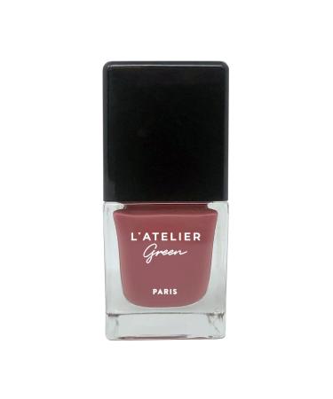 L Atelier Green Paris - Breathable 85% Plant-Based Halal & Vegan Nail Polish. Infused with Organic Oils Made in France - 10.5ml (Mama Mia)