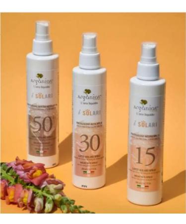 Milky Sun Spray SPF 15+ - Medium Protection with Organic Argan Oil & Aloe - 200ml - Buy Online on GoSupps.com