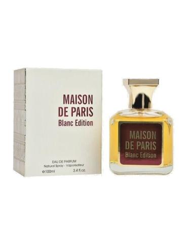 Maison De Paris Blanc Edition Eau De Parfum 100ml