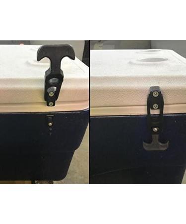 Accessbuy Flexible Rubber Draw Latch for Cooler, Boat, Golf Cart - 2 Pack with Screws - Buy Online on GoSupps.com