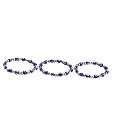 COHEALI Men s Bracelets 3pcs Devil Eyes Bracelet Men Bracelet Bracelets Beads Evil Eye Bracelet Rope Rosary Man Elastic As Shownx3pcs 18x0.8cmx3pcs