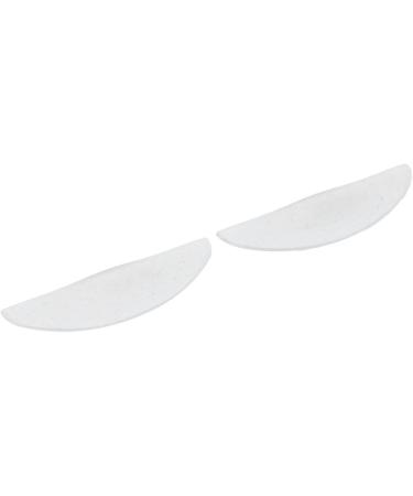 Silicone Eyelash Perming Curler Pads Sparkle Clear White Soft Lash Lift Rods for Home Professional Use with Storage Box (M) - Buy Online on GoSupps.com