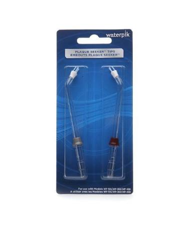 WaterPik Plaque Seeker Tips for Water Flosser Models WP 100/360/450 2 ea