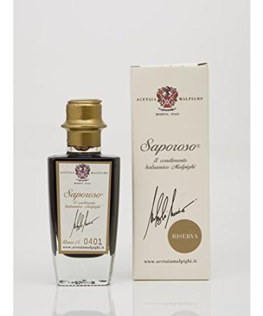 Acetaia MALPIGHI Balsamic Vinegar of Modena Saporoso RESERVE 200 ml