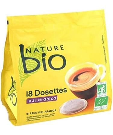 NATURE BIO - Pure Arabica Coffee Pods 125G - Pack of 4 - Buy Online on GoSupps.com