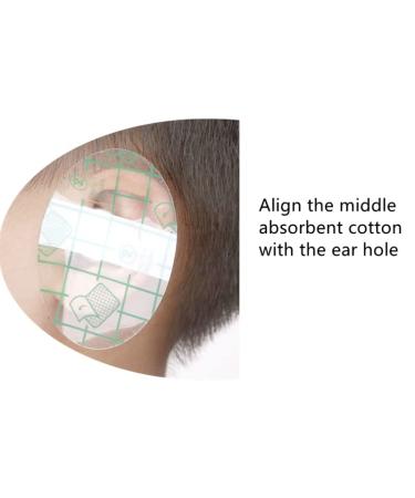 80 Pack Waterproof Ear Covers for Kids | Disposable Transparent Ear Stickers & Shoe Protectors for Bathing & Water Sports - Buy Online on GoSupps.com