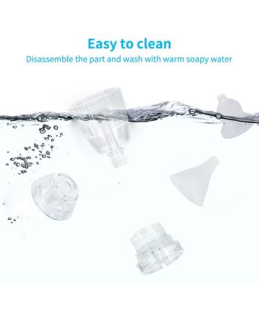 Electric Baby Nasal Aspirator | Rechargeable Baby Nose Sucker with Music - Effective & Gentle Baby Nose Cleaner - Buy Online on GoSupps.com