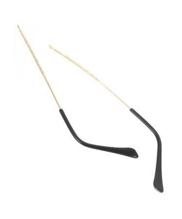 Coolhiya 1 pair of universal glasses replacement bars glasses frame brackets glasses bracket Setureaous glasses repair set brackets glasses arms.
