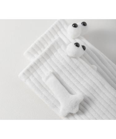 Couple Holding Hands Socks - Funny Magnetic 3D Doll Couple Socks - Black - Buy Online on GoSupps.com