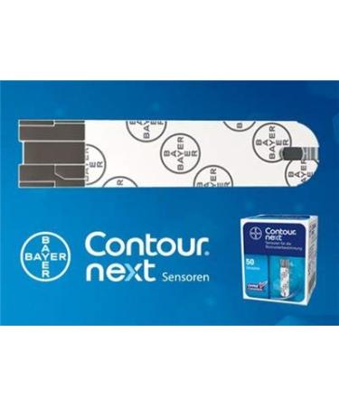 Bayers Contour Next Test Sensors-50 pieces (50 ST)