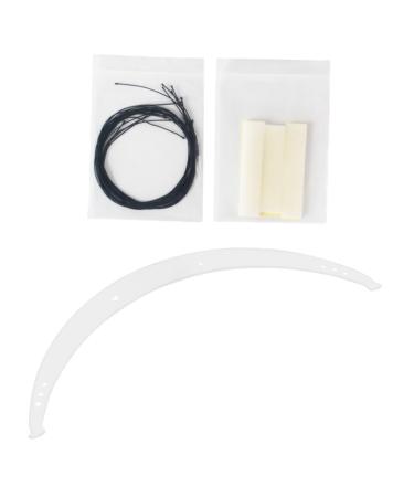 Housoutil 1 Set Positioning Ruler Drawing Line Tool Eyebrow Beauty Ruler Ink Line Eyebrow Trimming 23x8cm As Shown