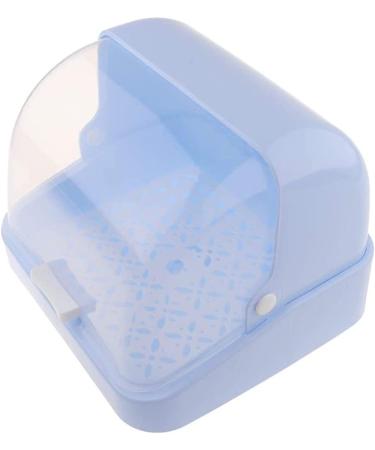 KUYYFDS Bottle Drying Rack - Anti-Dust Nursing Bottle Storage Box - Blue Organizer - Buy Online on GoSupps.com