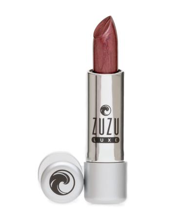 Zuzu Luxe Lip Color Lipstick in Temptress - Grape/Warm Pearl - 0.13 oz | Natural, Paraben-Free, Vegan, Gluten-Free, Cruelty-Free & Non-GMO - Buy Online on GoSupps.com