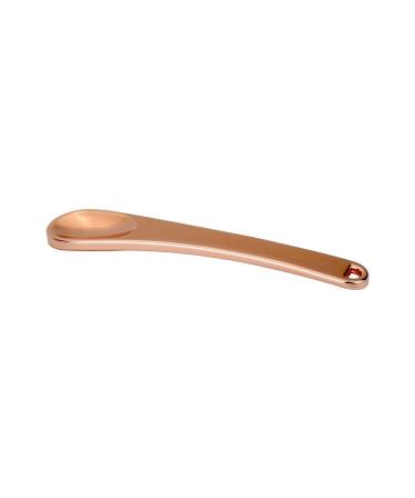1-Pack Mask Applicator Cosmetic Scraper Cream Scoop Applicator For Facial Makeup Cream Scoop Beauty Spatula (rose gold)