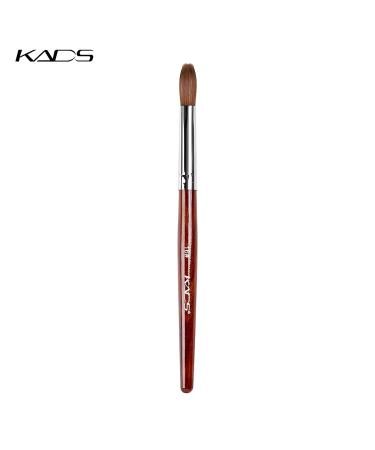 KADS Kolinsky Sable Acrylic Nail Art Brush Red Wood Pen - Manicure Tool (16) - Buy Online on GoSupps.com