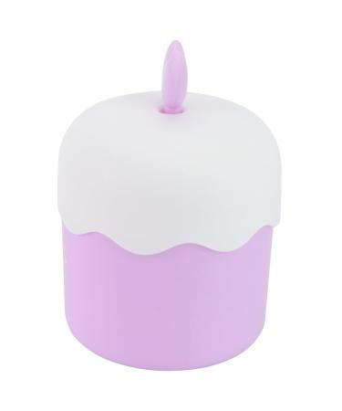 Healeved Bubble Cup Foam Maker for Face Wash Foamer Beauty Facial Cleaning Foaming Cup Cute Foam Maker Cup Purple