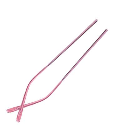 EPASHA Temple Glasses Replacement Temple Arm Frame Glasses Arm Legs 1 Pair Women's Glasses Replacement Temple Glasses Metal Frame Temple Pink
