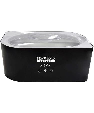 New Road Beauty Paraffin Wax Deluxe Bath Warmer, 4 Liter Capacity for Hands and Feet, Personalized Temperature Touchscreen Display, Use for Arthritis and Joint Pain