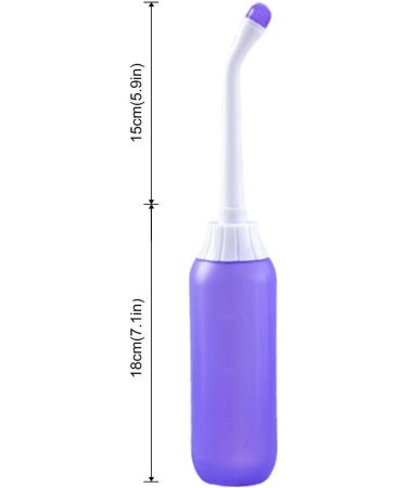 Portable Bidet for Travel | 400ml Personal Hygiene & Care Device | Ideal for Intimate Areas - Faceynde Lila - Buy Online on GoSupps.com