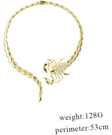 CALLARON 1pc Necklace Delicate Choker Neck Chain Foldable Necklet Collar Neckline Accessories Miss - Buy Online on GoSupps.com