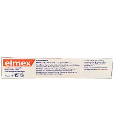 Elmex Junior Toothpaste for Ages 6-12 - 3x75ml | Optimal Dental Care for Kids - Buy Online on GoSupps.com