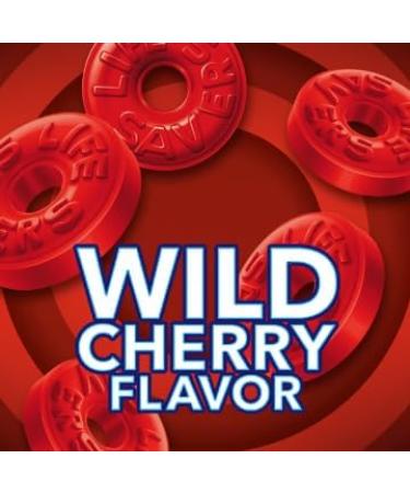 Wild Cherry Flavoured Hard Candy Sharing Size Bag (14.5oz bag) with Water Cooler Trivia Game by BIG MAPLE . Perfect for Snacking at Home Office Holidays Parties. Individually Wrapped for Freshness - Buy Online on GoSupps.com
