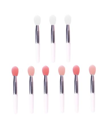9pcs Sleep Lip Balm Spoon Lip Brush Makeup Tool Cosmetics Accessory Cosmetic Brush Professional Makeup Brush Lip Spoon Lipstick Applicator Lip Mask Brush Lip Mask Applicator