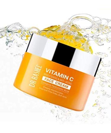 Dr Rashel Vitamin C Face Cream - Moisturizing & Nourishing Hydrating Essence for Radiant Skin | Fast International Shipping - Buy Online on GoSupps.com