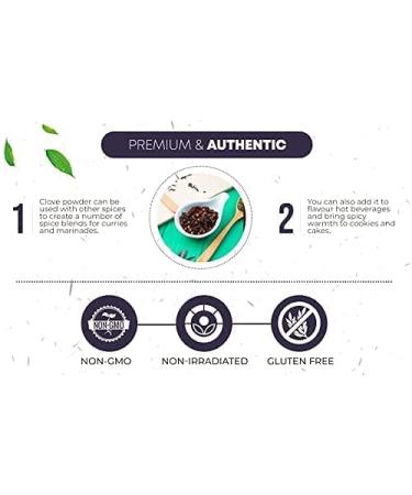 Organic Premium Whole Cloves (8.8 oz) - Handpicked for Quality - Buy Online on GoSupps.com