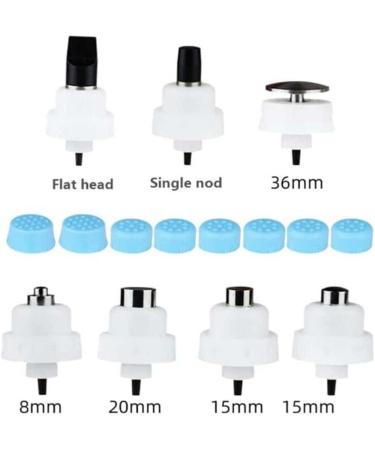 GGMWDSN Shock Wave Therapy Device Pain Relief Massager with 7 Probes for Back & Shoulder Therapy - Buy Online on GoSupps.com