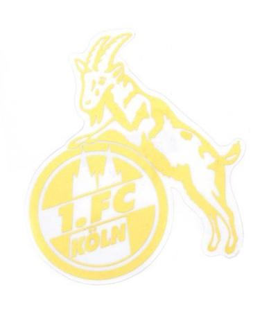 STICKER DECAL transparent (gold) 1. FC K LN NEW
