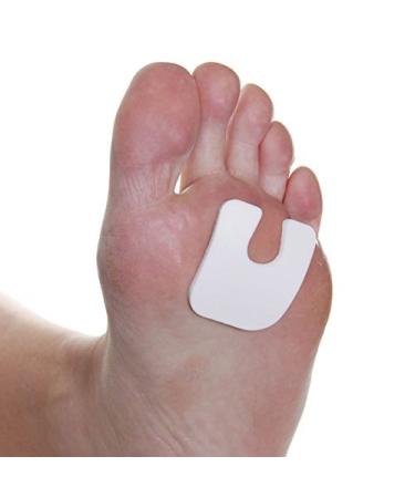 Dr. Jills Felt U-Shaped Callus Pads 1/4 Thickness - Pack of 100 | Callus Cushions for Pain Relief - Buy Online on GoSupps.com