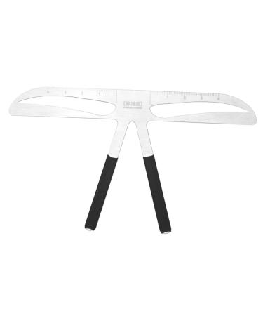 NOLITOY Eyebrow Tattoos Ruler Eyebrow Stencils Eyebrow Microblading Ruler Measuring Ruler Portable