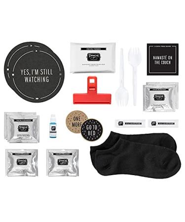 Binge-Watching Survival Kit for Friends & Family | 18 Essential Items for At-Home Spa Day | Fun Portable Gift Box - Buy Online on GoSupps.com