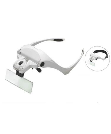 Magnifiers Led Light Glasses Head-Mounted Magnifying Glass Tool Microscope Optical Lenses Protect Vision Without Hurting Eyes Lofty Ambition