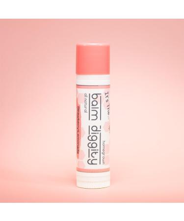 It's The Balm Diggity All-Natural Strawberry Lemonade Lip Balm 2-pk handcrafted using only 5 pure ingredients 0.15 ounces per tube - Buy Online on GoSupps.com